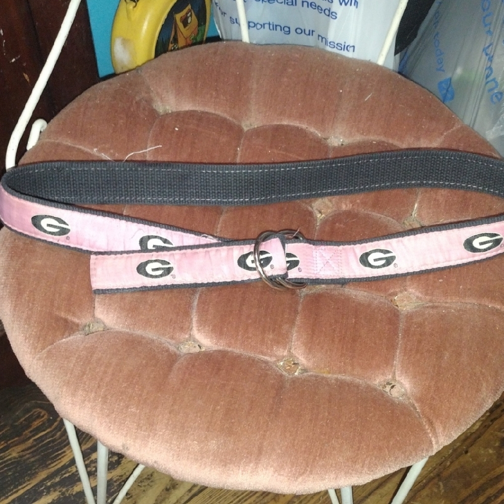 Stylish Pink and Black  Georgia  Women's Belt